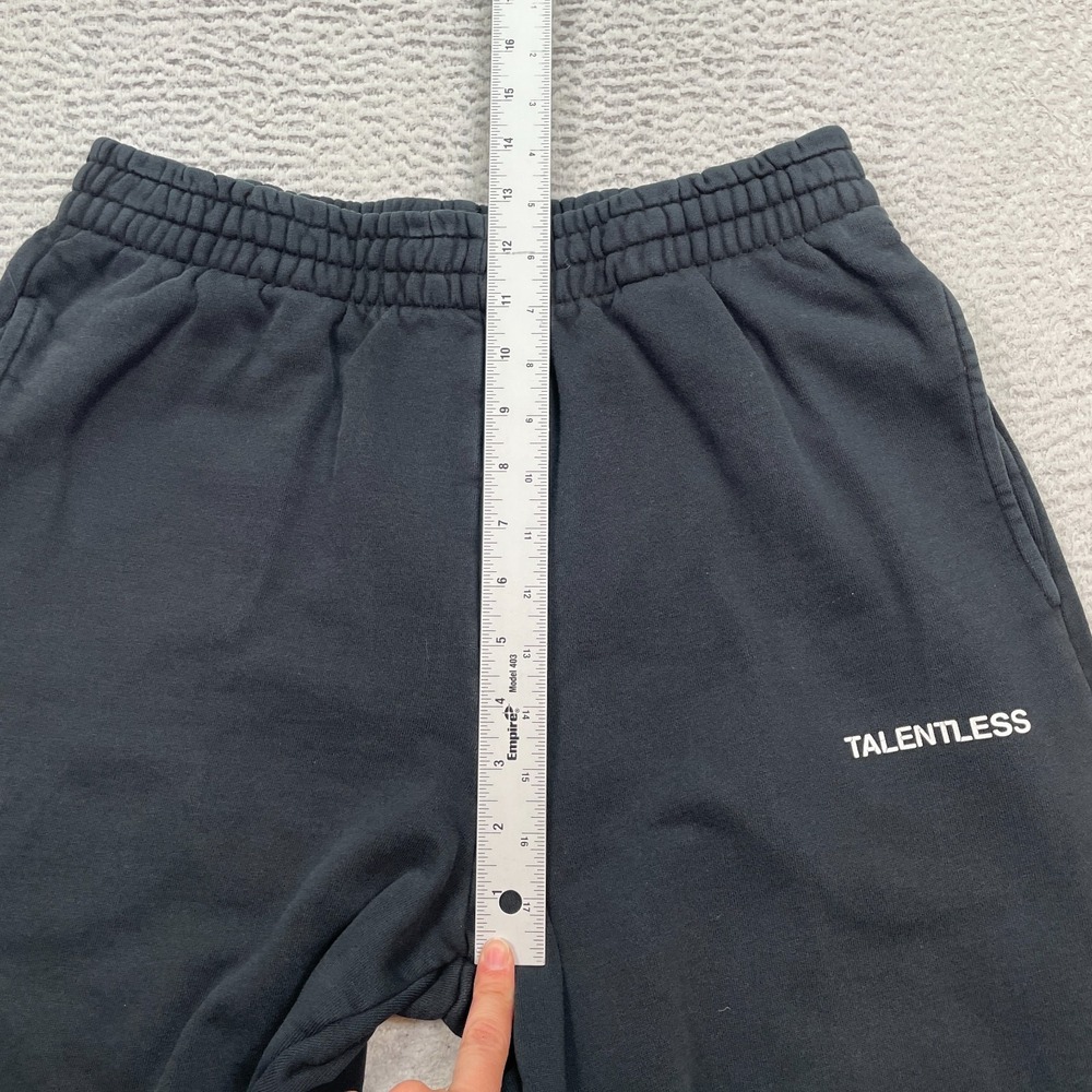 TALENTLESS Heavy Weight Sweatpants Men's Size Medium (Fits 30X30) Black - Picture 7 of 10